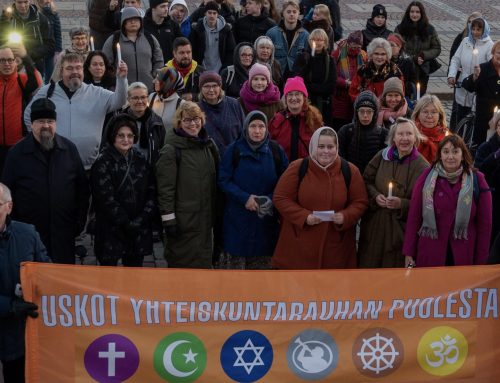 Uskonnonvapauden edistäminen Suomessa edellyttää uskonnollisten yhdyskuntien äänen kuulemista ulko- ja turvallisuuspoliittisesti herkissä kysymyksissä